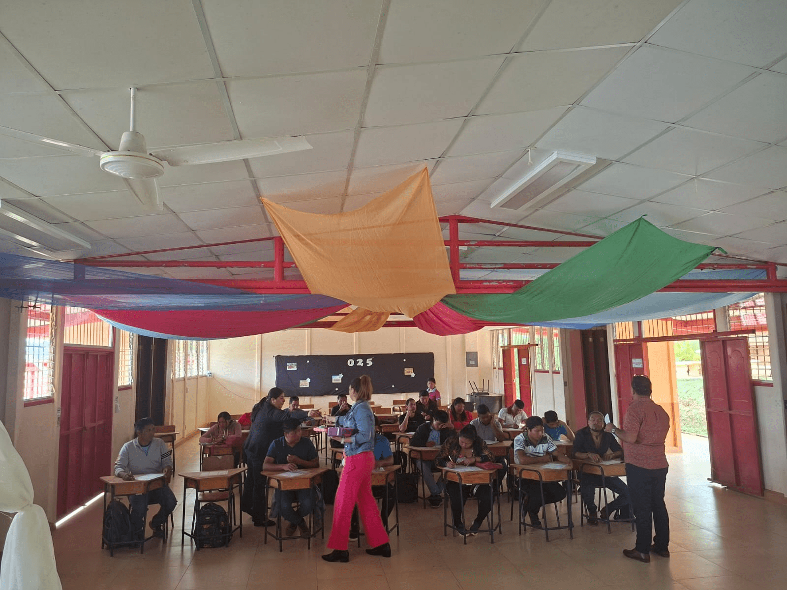 Foto de participantes del taller