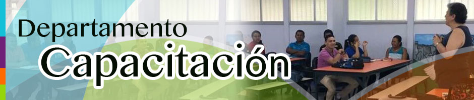 Banner departamento Capacitacion del CENAREC